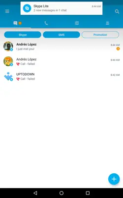 Skype Lite android App screenshot 5