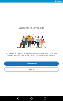 Skype Lite android App screenshot 8